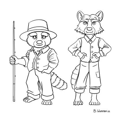 Raccoon Book: Concept